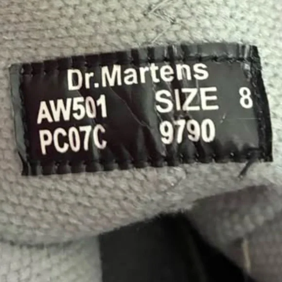 RARE Doc Martens Size 8 Industrial MIE 9790 Boots - Made in England (97xx) - Picture 10 of 10